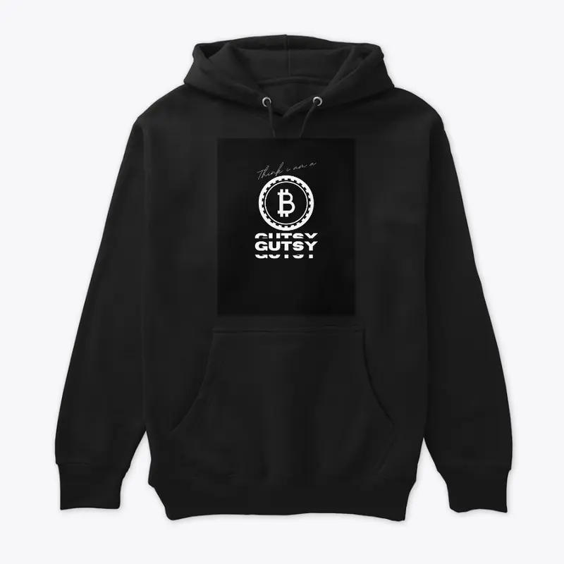 GUTSY BLACK TSHIRTS AND HOODIES