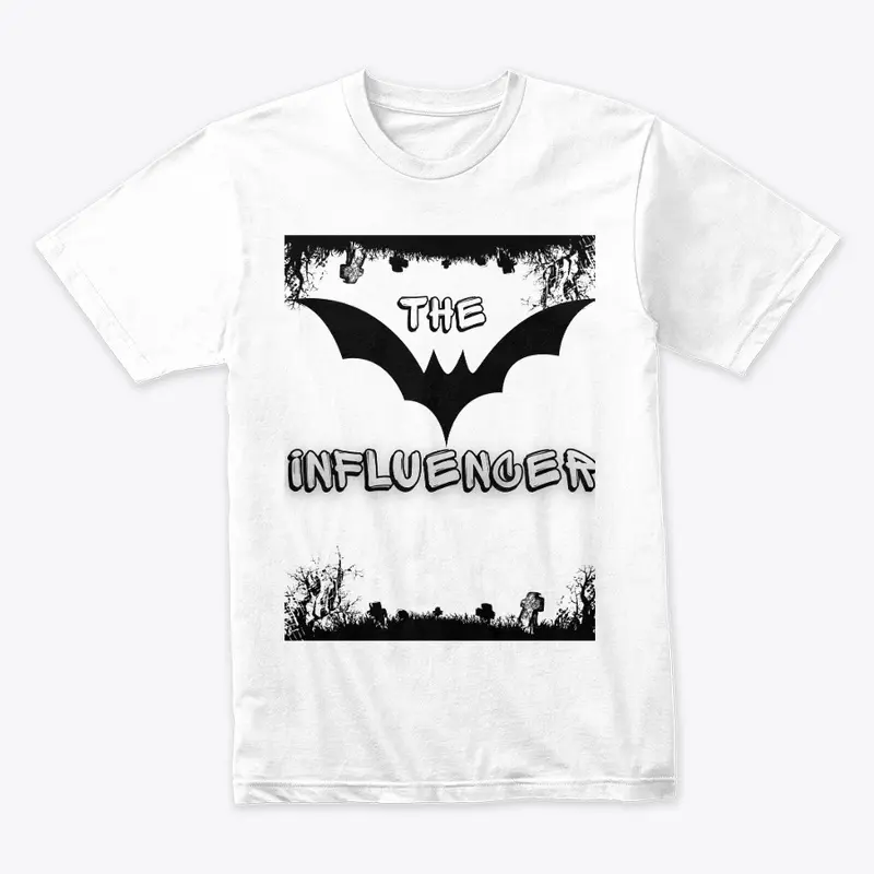 INFLUENCER ROUND NECK WHITE TSHIRTS