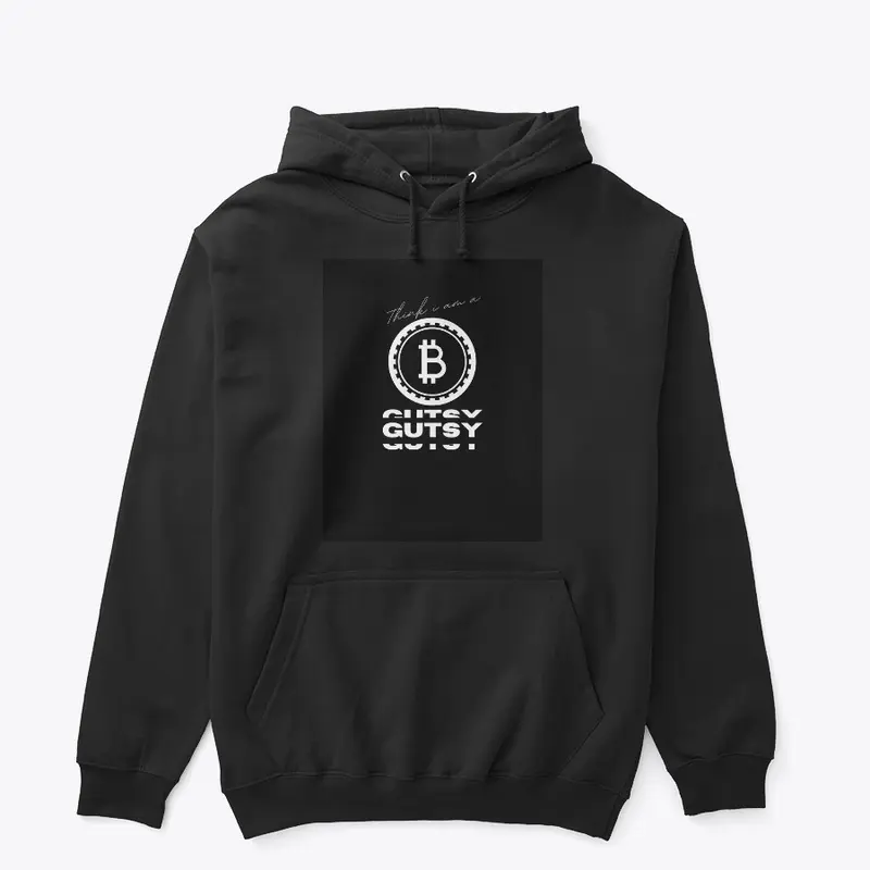 GUTSY BLACK TSHIRTS AND HOODIES