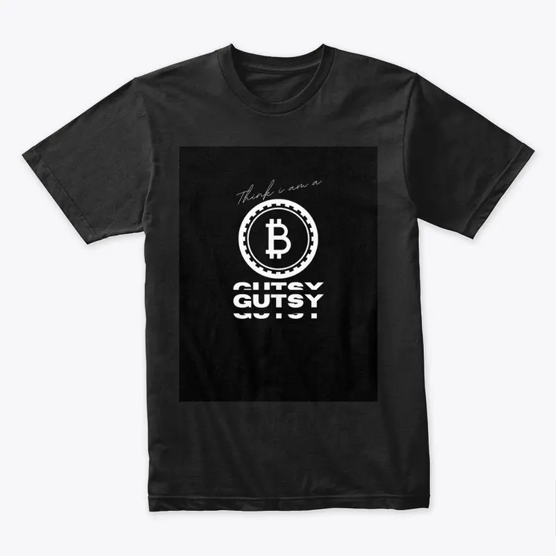 GUTSY BLACK TSHIRTS AND HOODIES